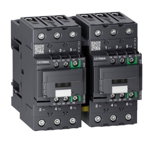 Реверсивный контактор TeSys D 3P 80А 24В DC 37кВт