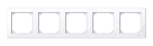 Рамка 5 постов MERTEN M-SMART, активно-белый