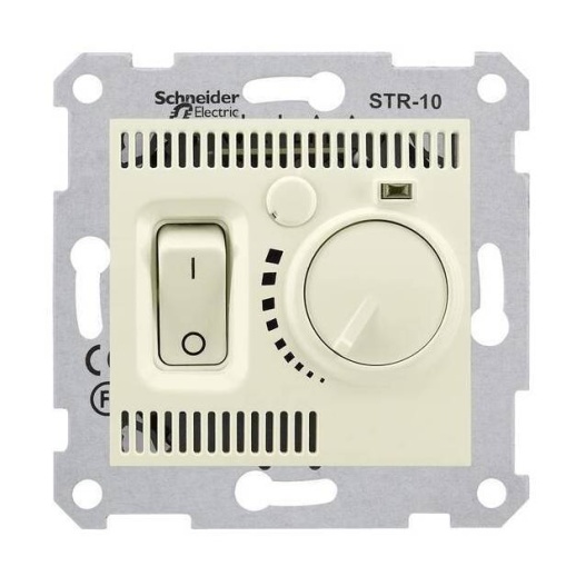 Термостат комнатный SEDNA, бежевый