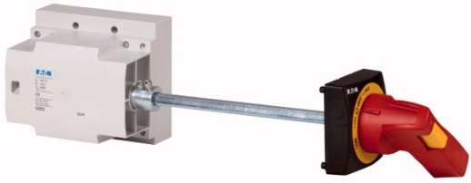 Главный выключатель монтажный комплект, красная ручка, левая сторона (NZM4-XSR-L)