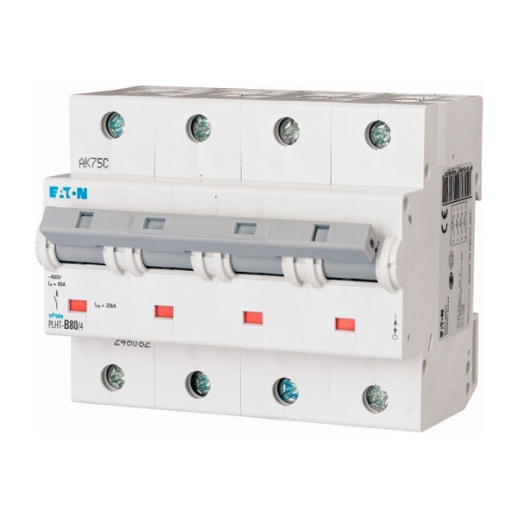 Модульный автоматический выключатель PLHT-D80/4