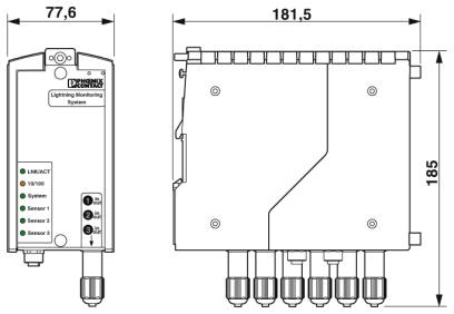 Система измерения тока молний LM-S-A/C-3S-ETH