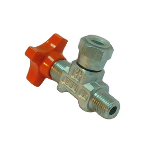 Кран угловой для присоединения манометра DUPLOMATIC MS S.p.a. RSM2-91/20_1303991, 400 бар, 40 мм