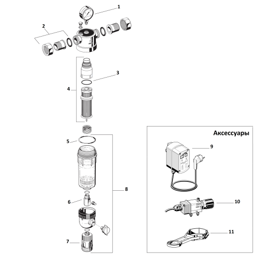 Фильтр Honeywell F76S-1 1/2"AAM