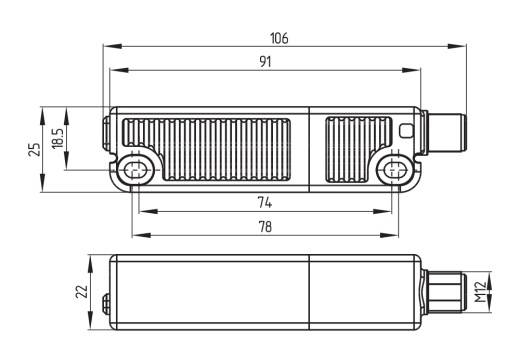 Магнитный датчик безопасности Schmersal RSS 36-I1-SD-ST