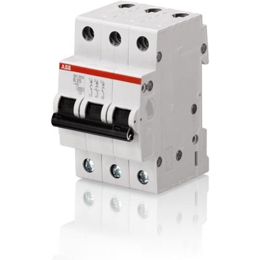 Выключатель автоматический модульный ABB SH203 3п C 16А 6кА C16 2CDS213001R0164