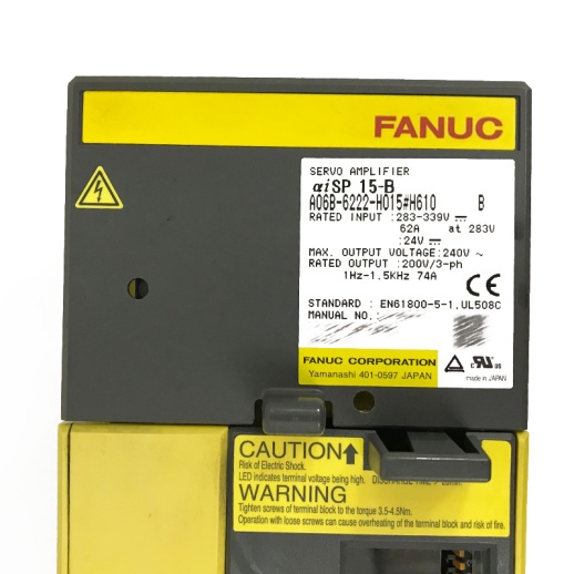 A06B-6222-H015H610 FANUC сервопривод