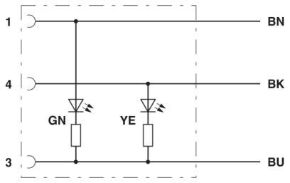 Кабель для датчика / исполнительного элемента SAC-3P- 3,0-PVC/M12FR-2L