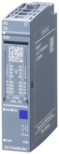 Модуль аналогового вывода SIMATIC ET 200SP Siemens 6ES71356GB000BA1