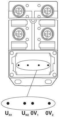 Коробка датчика и исполнительного элемента SACB-8/16-C SCO