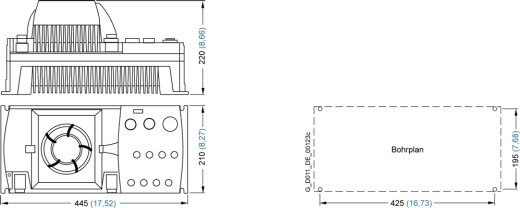 Преобразователь частоты SINAMICS G120D 6SL3525-0PE24-0AA1