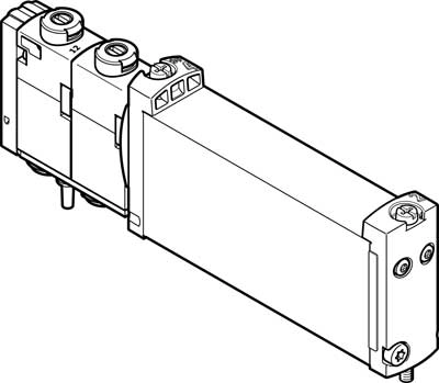Распределитель с электромагнитным управлением Festo VUVG-B14-T32H-AZT-F-1T1L-EX2C