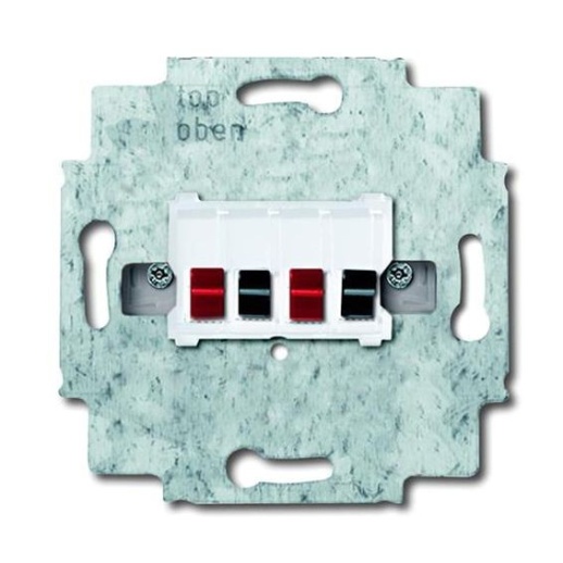 Аудио-розетка ABB коллекции BJE, скрытый монтаж, альпийский белый, 0248//04-101-500