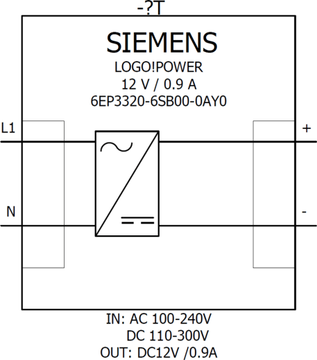 Логический модуль LOGO! 6EP3320-6SB00-0AY0