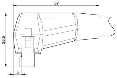 Круглый кабель VIP-CAB-FLK14/AXIO/0,14/3,0M