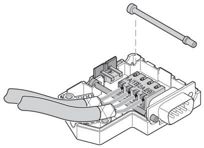 Шинный штекер D-SUB SUBCON-PLUS-PROFIB