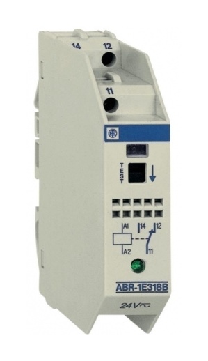 ИНТЕРФЕЙС ВХОДНОЙ, ШИРИНА 17,5ММ, 2НО 230В  СВЕТОДИОД