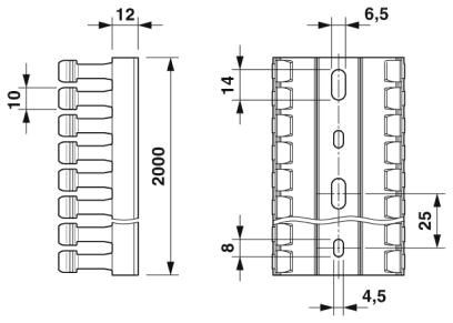 Кабельный канал CD-HF 25X80