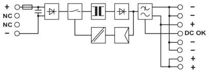 Преобразователь DC/DC MINI-PS- 12- 24DC/ 5-15DC/2