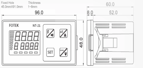 Температурный контроллер Fotek NT-21R