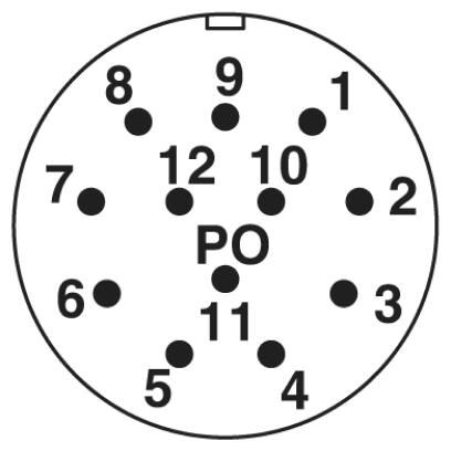 Коробка датчика и исполнительного элемента SACB-8/ 8-L-M23 180