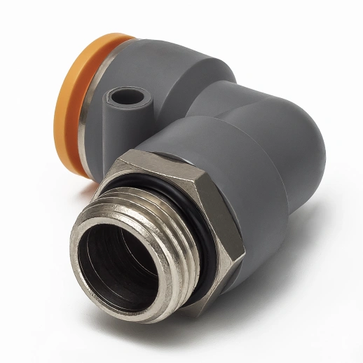 Штуцер цанговый угловой E.MC ZPL-08-03P