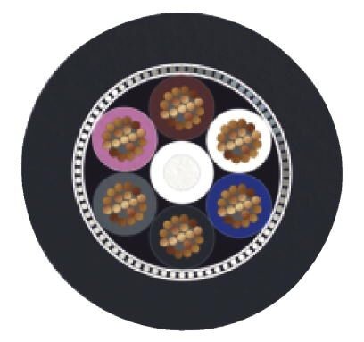 Бухта кабеля SAC-6P-100,0-PUR/SH-0,14