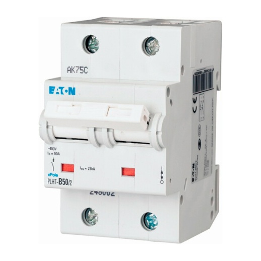Модульный автоматический выключатель PLHT-D50/2