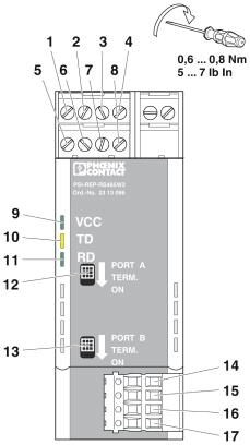 Повторитель PSI-REP-RS485W2