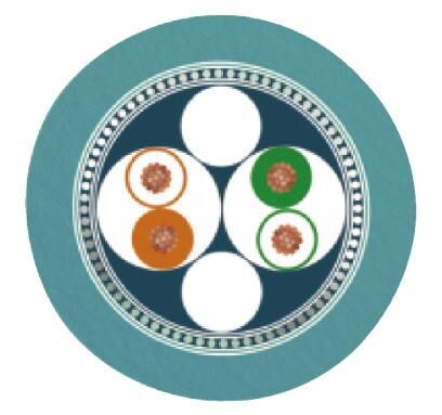 Системный кабель шины SAC-4P-M12MSD/15,0-931