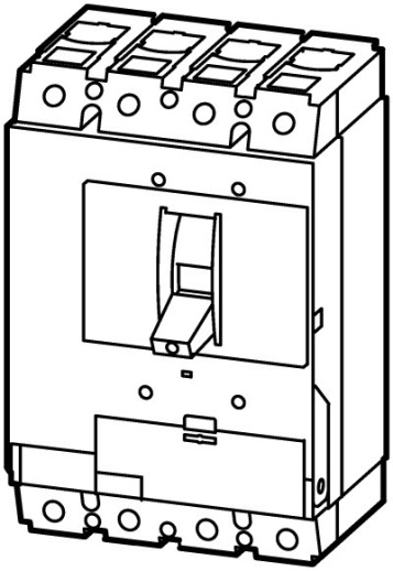 PN3-4-630 Выключатель-разъединитель, 630А, 4 полюса, 2 позиции
