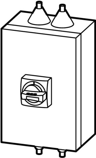NZM2-XCI45-TVD Изолированный корпус ВхШхГ = 500x250x225 мм для NZM2