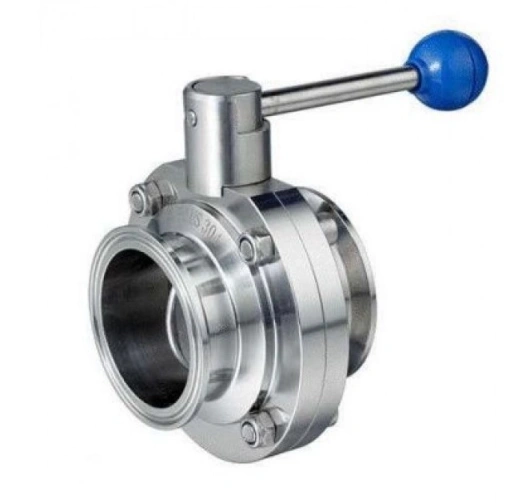 Кран шаровый нержавеющий TITAN LOCK, типа clamp-clamp TLHBV025CLS