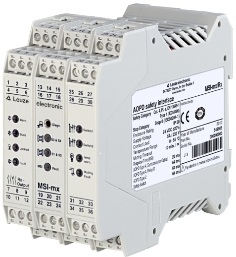 MSI-mx/Rx - Реле безопасности