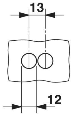 Зажим для экрана SK  8-D