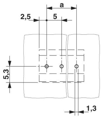 Клеммы для печатной платы MKDS 3/ 4