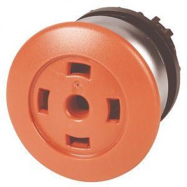 Головка кнопки грибовидная, с фиксацией, пустая, цвет красный M22-DRP-R-X-GVP