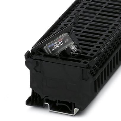 Клеммы для установки предохранителей UK  5-HESILED 24V- 2MA