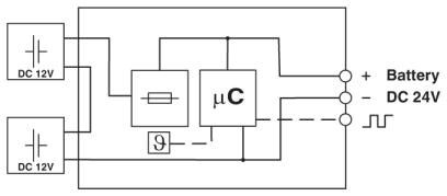 Энергоаккумулятор UPS-BAT/VRLA-WTR/24DC/13AH
