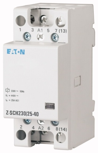 Модульный контактор 230В, 40А, 3НОPlus1НЗ Z-SCH230/40-31