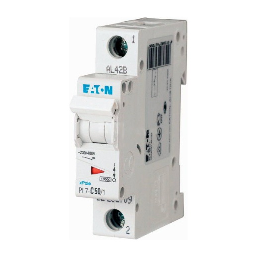 Модульный автоматический выключатель PL7-C50/1