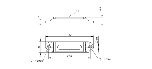 Транспондер RFID Balluff BIS U-103-M2/CAM