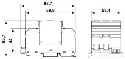 Устройство защиты от перенапряжений, тип 1 VAL-US-120/40/3 0-FM