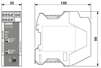Повторитель PSI-REP-RS485W2
