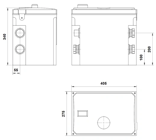Накопительная емкость Grundfos LIFTAWAY C 96003985