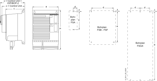 Стандартный преобразователь SINAMICS G120 6SL3225-0BE31-1AA1