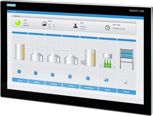 Полностью закрытое устройство с защитой IP65 6AV7863-7MA17-2NA0