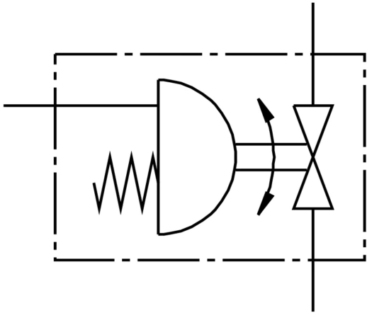 Шаровой кран с приводом Festo VZBM-A-3/4 Ру25 Ду20 (PN25 DN20)
