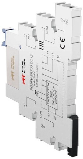 Электромеханическое реле Prompower PG2RV-SR700 DC12