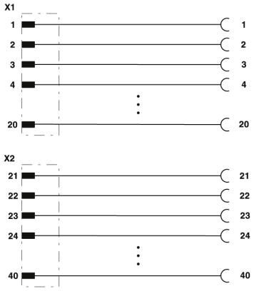 Интерфейсная плата 1771-CARDEDGE40/2XD25F